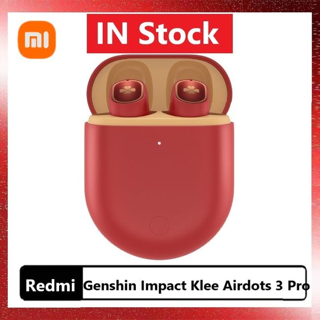 Genshin Impact Klee Backpack Earphone Case Box for AirPods Pro 1 2 3rd For  Redmi