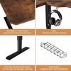 59“ Modernchamp L-Shaped Electric Standing Desk Height Adjustable Lifting Table