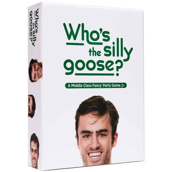 DSS Games Who's The Silly Goose? [A Middle Class Fancy Party Game] to Decide Who's Most Likely to Become Their Parents.