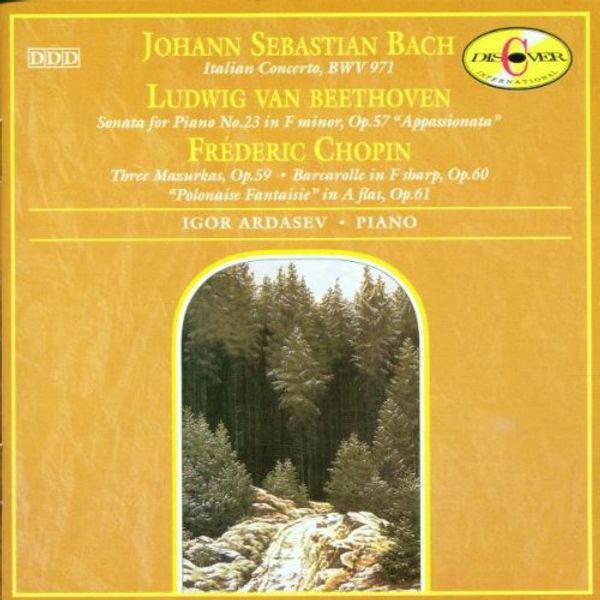Italian Concerto/Piano Sonata [IMPORT]