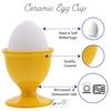 Yellow Egg Cups - Set of 4