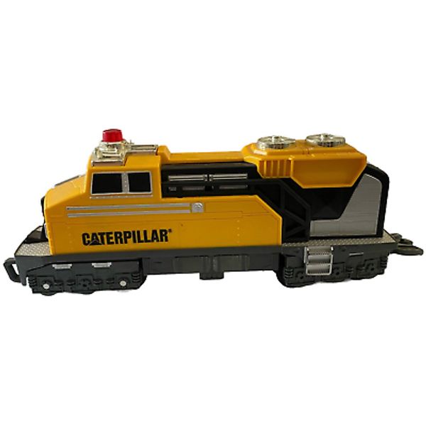 Toy State CAT Caterpillar Construction Battery Operated Train Engine Works