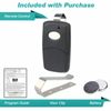For Linear/MultiCode Gate Remote Control Opener 1089/3089/3070/3060/8911 Black