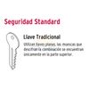 Hermex CB-45D Free bar lock, right