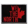 We The North Toronto Canada Pride Maple Leaf Basketball Parody Iron On Patch