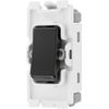 BG RPCDB13 Evolve Grid Black 20A 20AX Intermediate 1 Pole Switch Module