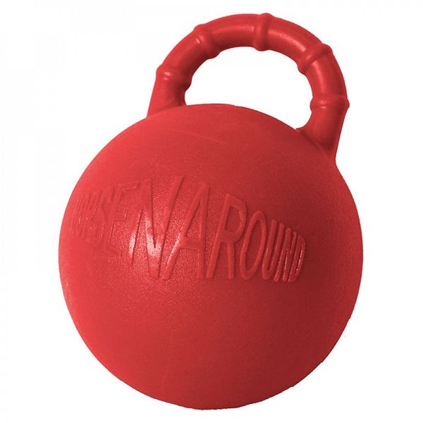 HORZE Horse Play Ball - Red - One Size