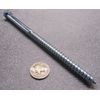 Zinc Hex Head Lag Screw 9/16 Hex Size 3/8 Thread x 7.0" Length, 10 pcs