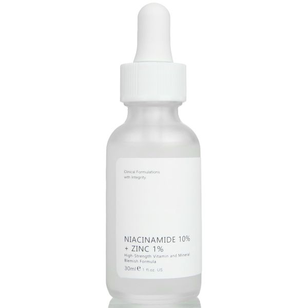 Niacinamide 10% + Zinc 1% Serum for Face, 30ML/1 Fl Oz Anti-aging Niacinamide Zinc Serum for Women, Niacinamide Facial Serum For Acne, Pores, Fine Lines.