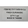 TH1118-B-RH-DU Door Pivot Set - Bottom