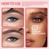 Brow Pen and Brow Gel 2-in-1 (2#, 1 Set)