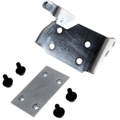 Lower Door Hinge Front Right for Chevy Express 1500/2500/3500 1996-2021 & GMC Savana 1500/2500/3500 1996-2021 - Chrome Plated Passenger Side