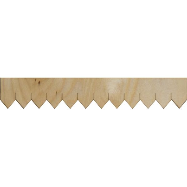 Miniature Diamond Shingle Strips for Your Dollhouse