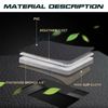 Universal Car Center Console Armrest Pad Cover Seat Box Leather Pattern Beige