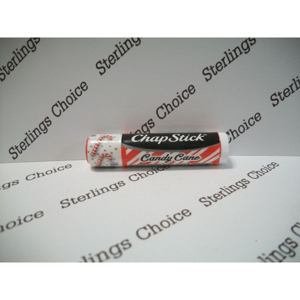 2 Chapstick Candy Cane Flavored Lip Balm