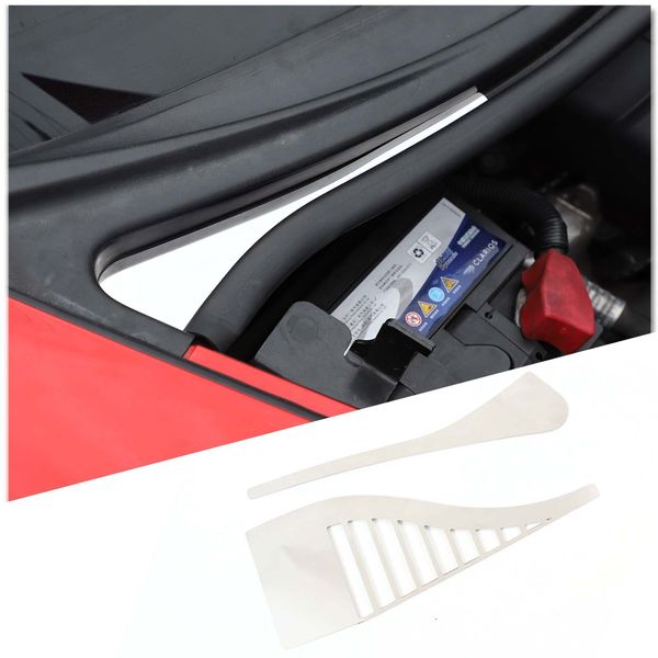 S.steel Engine  Gutter guards Panel Protection For Corvette C6 2005-2013