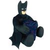 Batman Toddler Bed Bedding Set - Bundle with Plushie, Throw Blanket, Pillowcase, Stickers, Activity Book