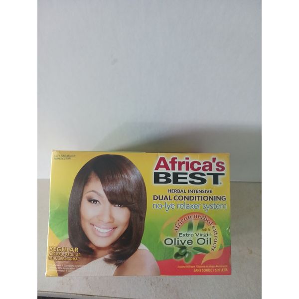 Africa's Best Herbal Intensive Dual Conditioning No-Lye Relaxer System