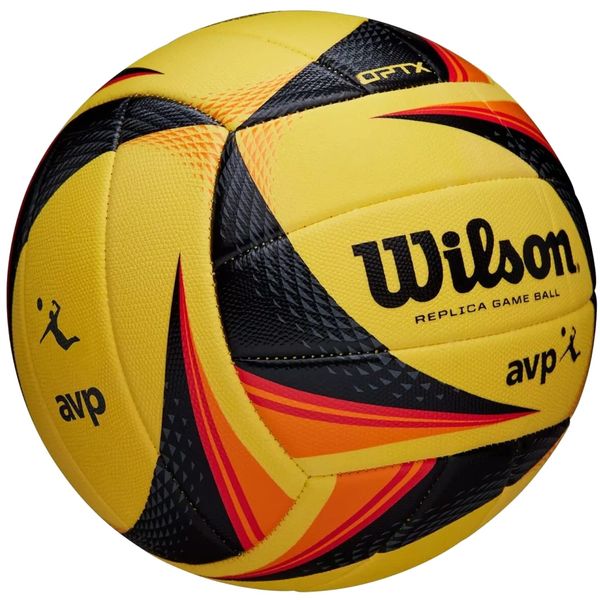 Wilson OPTx Avp Vb Replica Volleyball, Yellow, Official Size
