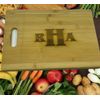 Large Cutting Cheese Board 14" x 10" Rectangle Bamboo Personalized Free Engraved