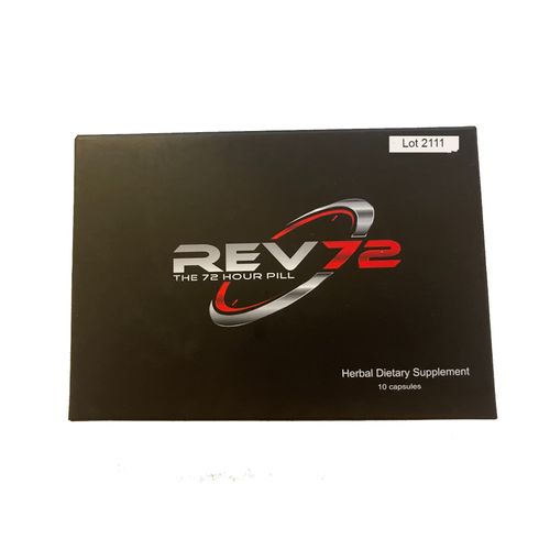 Rev72 XL ~ Powerful 72hr Natural Male Stimulant (10 Pack)