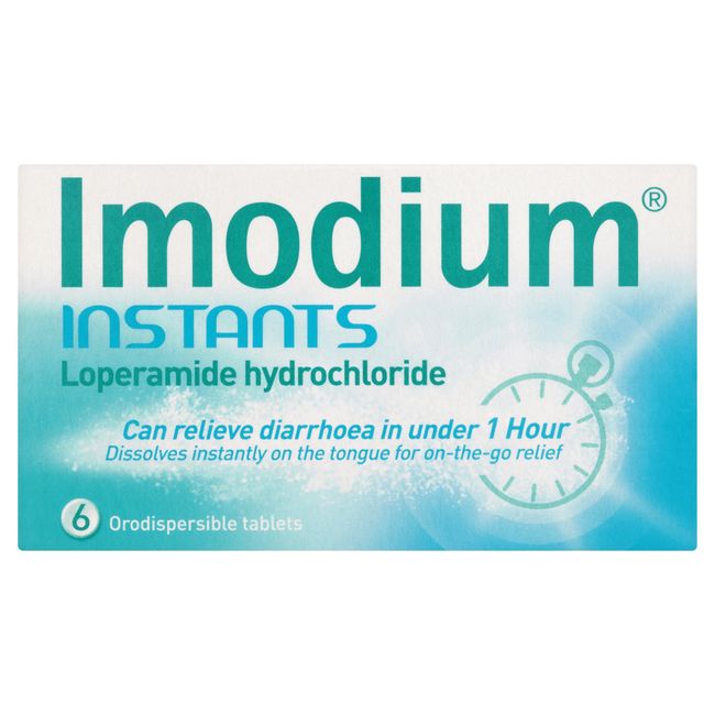 Imodium Instants Orodispersible Tablet, 6 Tablets