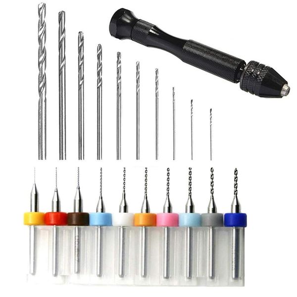 Precision Drill, Pin Vice, Hand Drill, Drilling Tool, Woodworking Drill Bit, Small, DIY Tool