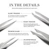 Award Winning Classic Slant Tip Tweezer for Perfectly Shaped Brows