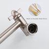 Brushed Nickel Shower Extender Arm, Height & Angle Adjustable with Unique Loc...