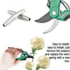 6Pcs Silver Replacement Volute Spring Stainless Steel Pruner Replacement Spring, Universal Type Manual Replacement Spring, Replacement Volute Spring for Garden Secateurs Hand Tools (5.8cm)