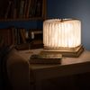 Medium Wooden Folding Magnetic LED Book Lamp Featuring Small Steps Everyday Design