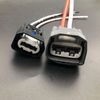 Set 2 Pigtail Compatible with Volvo Ford Electric Power Steering (EPS) Pump Wire Connector Plug kit - Type 1
