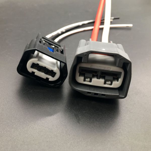 Set 2 Pigtail Compatible with Volvo Ford Electric Power Steering (EPS) Pump Wire Connector Plug kit - Type 1