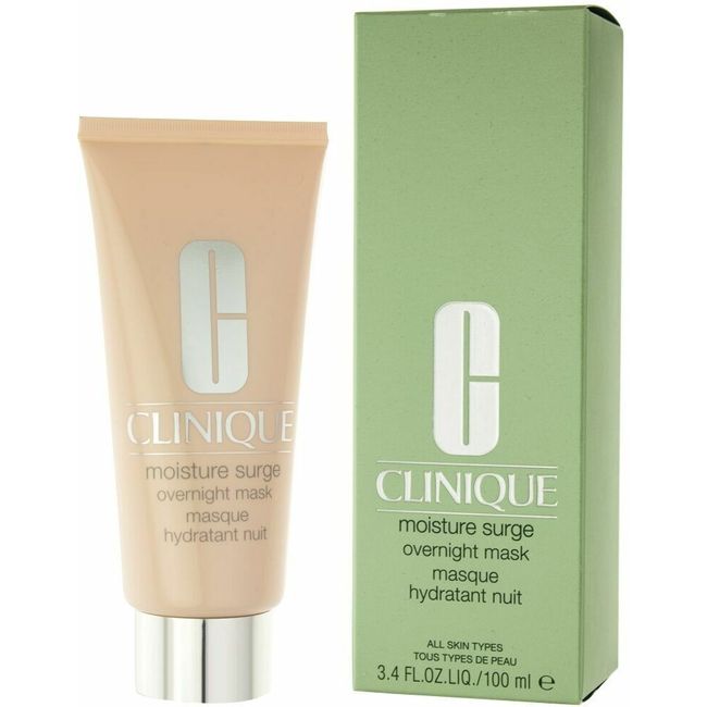 Clinique Moisture Surge Overnight Mask Oil Free Facial Hydrating Mask 3.4 oz NEW