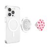 XOXO Kisses Pattern Valentine Lips PopSockets MagSafe PopGrip for iPhone