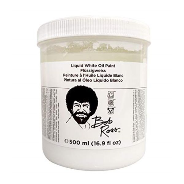 Bob Ross Liquid White Oil Paint 473ml