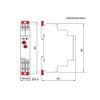 GRT8- AC/DC 12V~240V, Din Rail Timer Relay, Adjustable Time Clock, Time Delay Relay, Mini Power on Off Delay Relay with Adjustable Knob