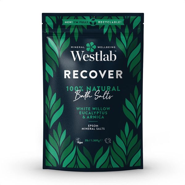Westlab's Recover Epsom Salts with White Willow & Eucalyptus