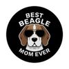 Beagle Girl Funny Beagle PopSockets Adhesive PopGrip