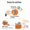 Smart Cat Toys Balls USB Rechargeable 3 Working Modes Automatic Interactive Ball