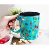 Scooby-Doo Sticker Pattern Ceramic Mug | Holds 20 Ounces