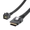 ipolex SFF-8643 to SFF-8087 Internal Mini SAS HD Cable, 100-Ohm, 0.5-m(1.6ft)