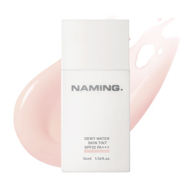 Naming Dewy Water Skin Tint Base 34ml SPF32 PA+++, 1 pc, MINTY