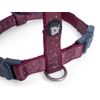 Petface Ditsy Spot Dog Harness, Ox Blood, Medium, M