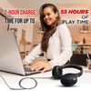 Philips Wireless Stereo Headphones Noise Cancelling with Removable Mic