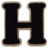 Minoda Chenille Iron Patch Alphabet H P50I5736