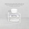 Compactor Perth Cookware Storage M - 24X23X20.3 cm, White Metal Wire Kitchen Organizer