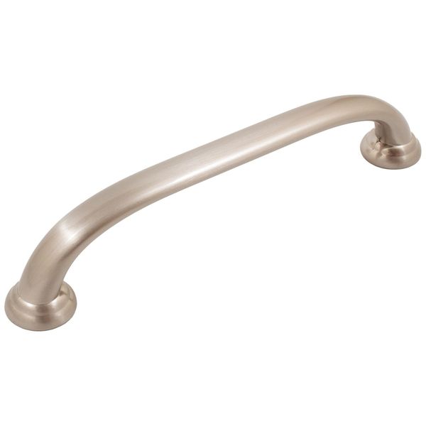 Alesund Cabinet Pull, 128 Millimeters, Satin Nickel by Stone Harbor Hardware