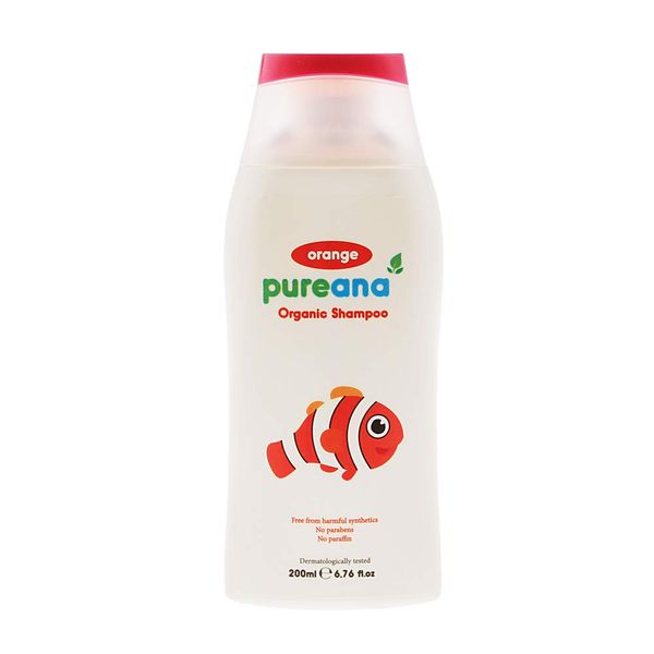 Pureana Baby and Child Shampoo with Organic Orange (200ml)