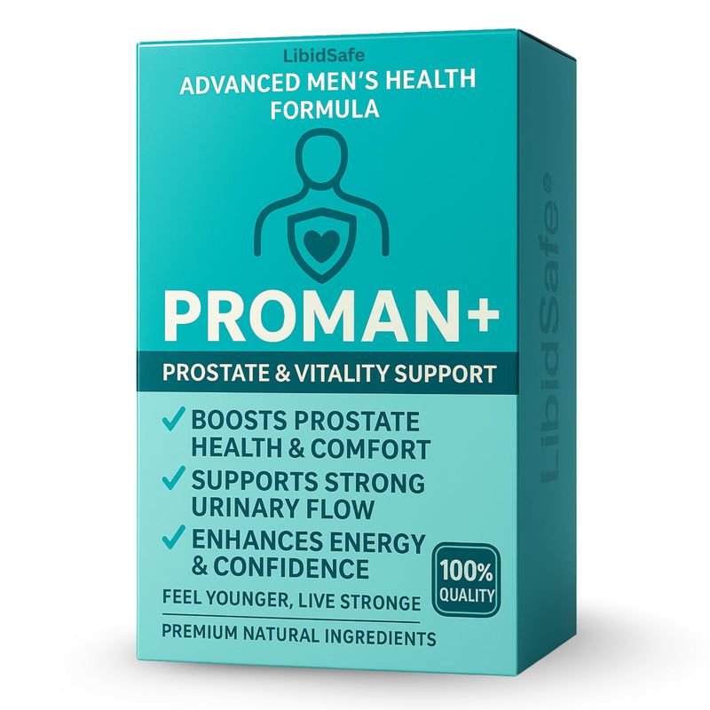 Proman Plus Prostate Support Capsules for Men - Advanced Formula for ...